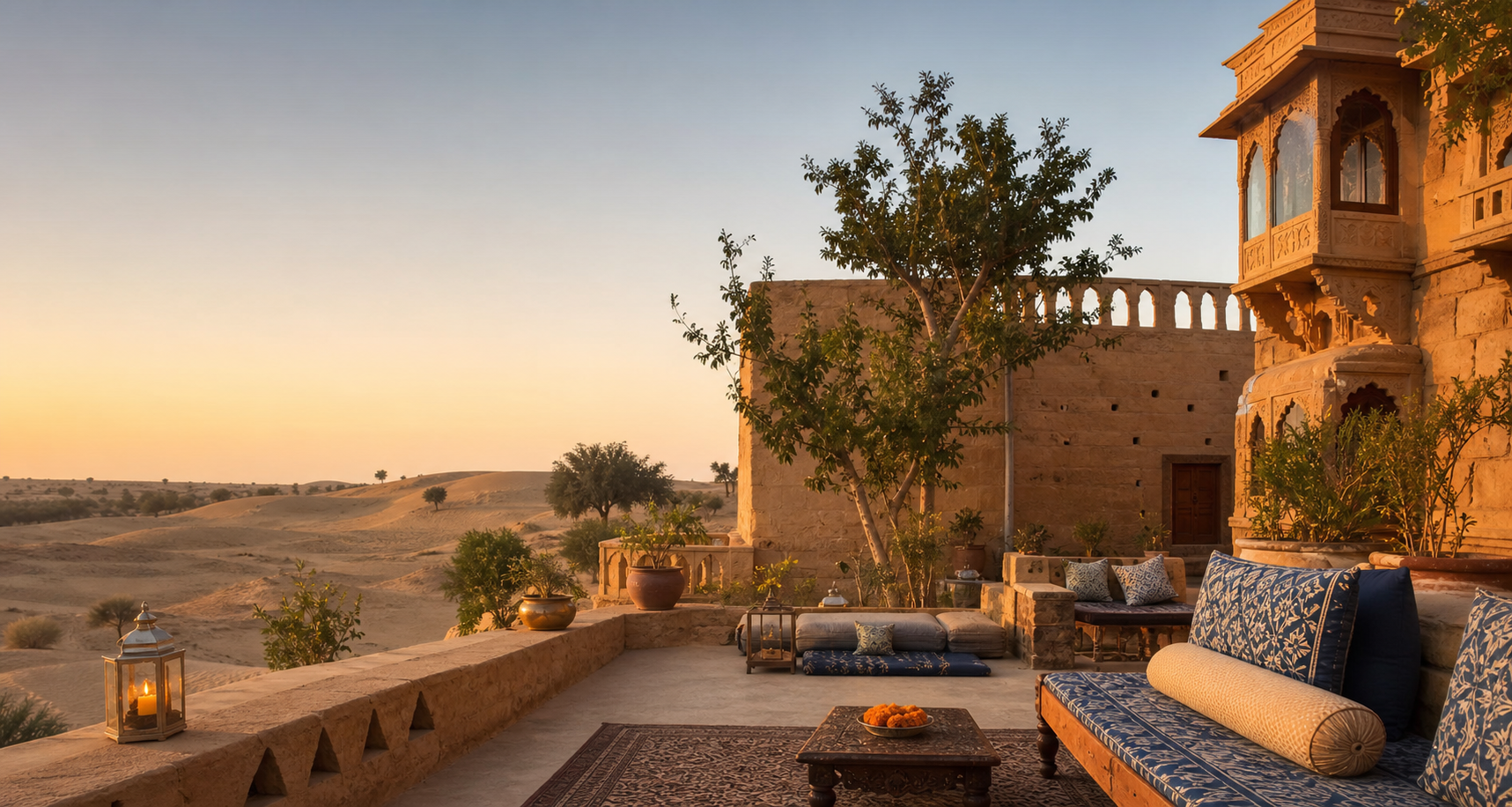 Desert Courtyard